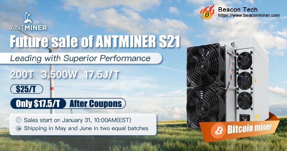 Bitmain Antminer S21 200T 3500W off coupons.jpg