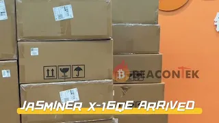 New Batch of Jasminer X16-QE arrived at shenzhen warehouse